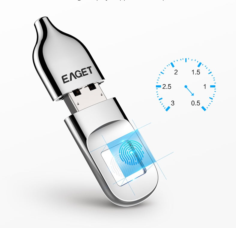 Clé USB sécurisée par empreinte digitale -64GB