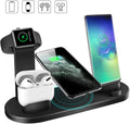 Station de Charge Sans Fil 4-en-1 pour smartphone