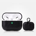 Coque de Protection Compatible Airpods Pro Style Cuire avec Mousqueton