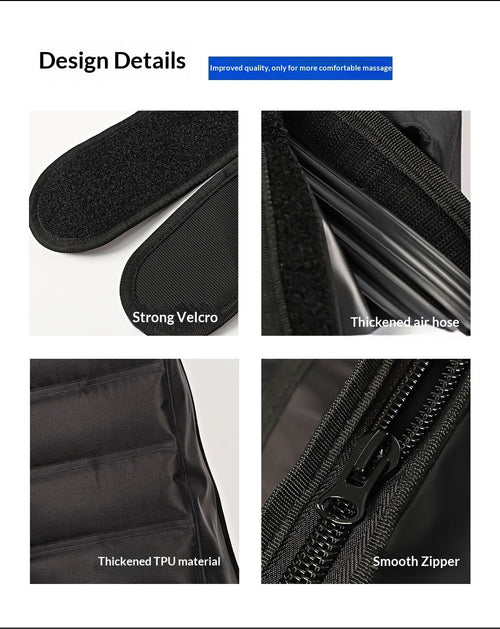 Bottes de pressothérapie Masseur de jambe à compression pour la circulation et la récupération