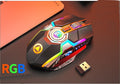 Souris Gaming Sans Fil RGB Rechargeable-Silencieuse