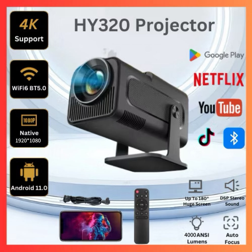 Mini projecteur HD 300 lumens transformez votre maison en cinéma !
